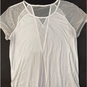 Lululemon shirt with mesh
